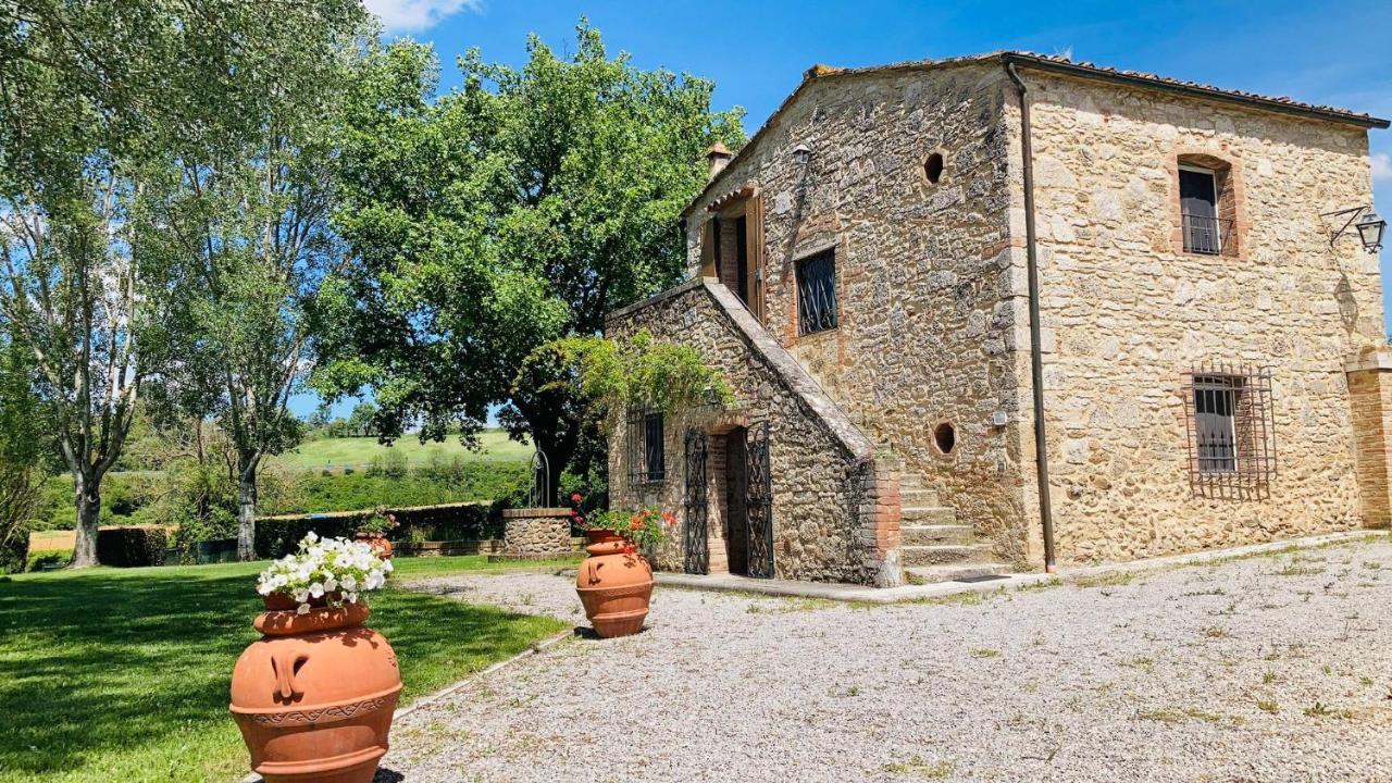 Podere La Chiusella B&B ラポラーノ・テルメ エクステリア 写真